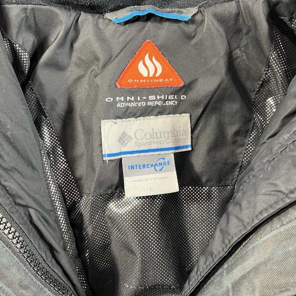 Columbia Nordic Point Interchange Jacket Women's Large Plaid Omni-Heat XL7108 - Picture 7 of 16